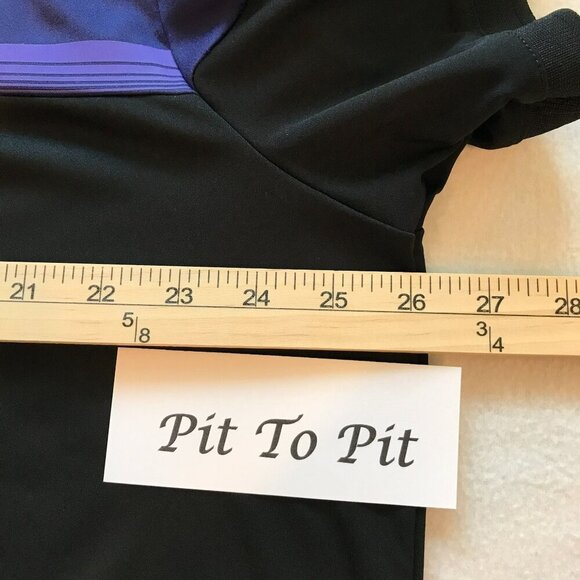 Calvin Klein Performance Men's 3-Snap Golf Polo Shirt Size XXL Colorblock Active - Picture 11 of 12